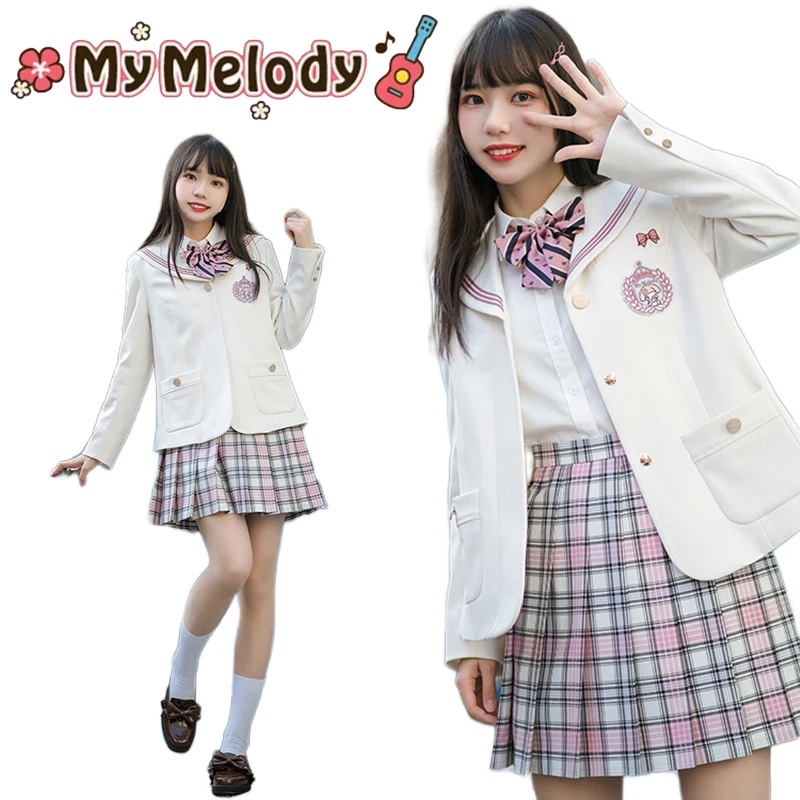 Sanrio Cinnamoroll My Melody Hellokitty Pompom Purin Jk Uniform Blazers Cartoon Embroidery College Style Slim Navy Collar Coats
Sanrio Cinnamoroll My Melody Hellokitty Pompom Purin Jk Uniform Blazers Cartoon Embroidery College Style Slim Navy Collar Coats