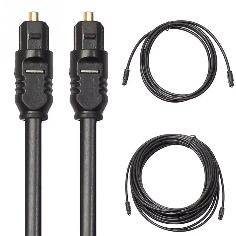 Digital Optical Audio Cable Toslink Gold Plated 1m 1.5m 2m 3m 5m 10m 15m 20m SPDIF MD DVD Gold Plated Cable
Digital Optical Audio Cable Toslink Gold Plated 1m 1.5m 2m 3m 5m 10m 15m 20m SPDIF MD DVD Gold Plated Cable