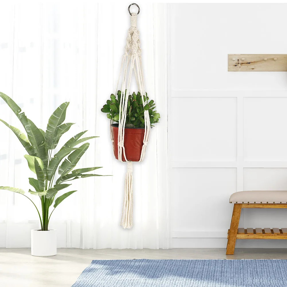 Macrame Plant Hangers Plant with Artificial Succulent Plants Car Rear View Mirror Charms Accessories for Home
Macrame Plant Hangers Plant with Artificial Succulent Plants Car Rear View Mirror Charms Accessories for Home