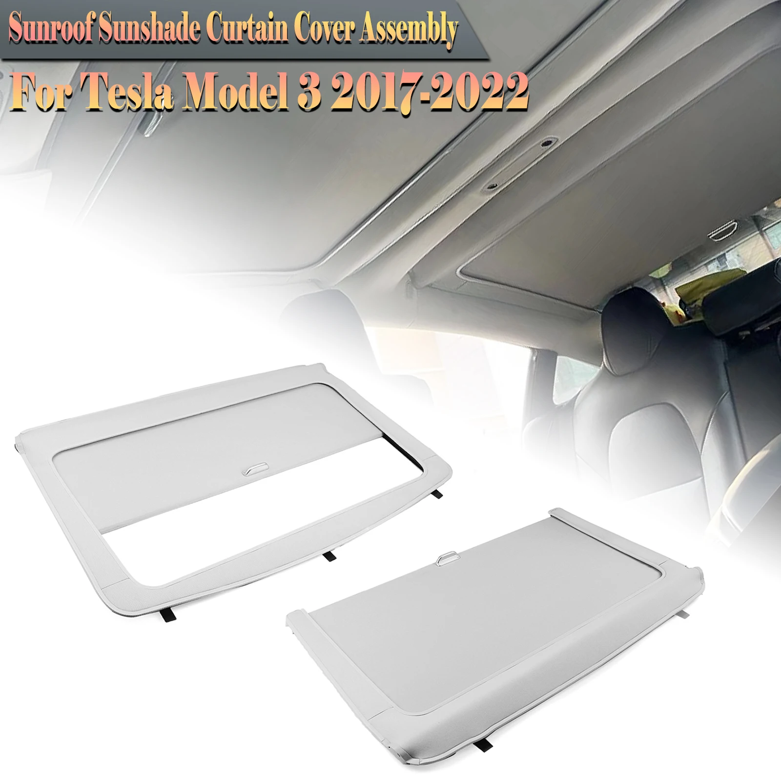 Car Front Rear Sunroof Sunshade Roof Sun Shade Skylight Blind Shading Curtain For Tesla Model 3 2017 2018 2019 2020 2021 2022
Car Front Rear Sunroof Sunshade Roof Sun Shade Skylight Blind Shading Curtain For Tesla Model 3 2017 2018 2019 2020 2021 2022