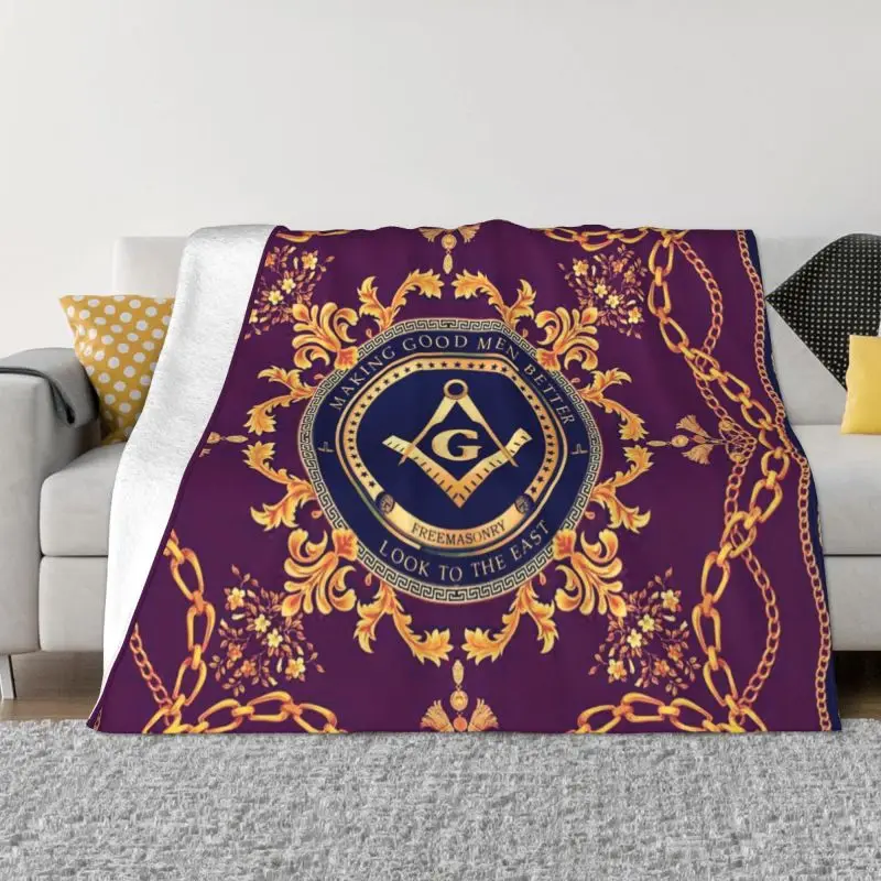 Freemasonry Baroque Ultra-Soft Fleece Throw Blanket Warm Flannel Masonic Blankets for Bed Travel Couch Bedspreads
Freemasonry Baroque Ultra-Soft Fleece Throw Blanket Warm Flannel Masonic Blankets for Bed Travel Couch Bedspreads