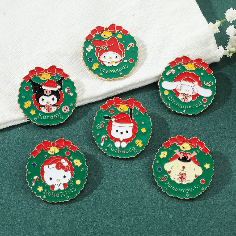 Новинка Kawaii Kuromi My Melody Purin Cinnamoroll почтовая Рождественская серия брошь Аниме Девушки Diy металлический значок аксессуары Подарки Игрушка
Новинка Kawaii Kuromi My Melody Purin Cinnamoroll почтовая Рождественская серия брошь Аниме Девушки Diy металлический значок аксессуары Подарки Игрушка
