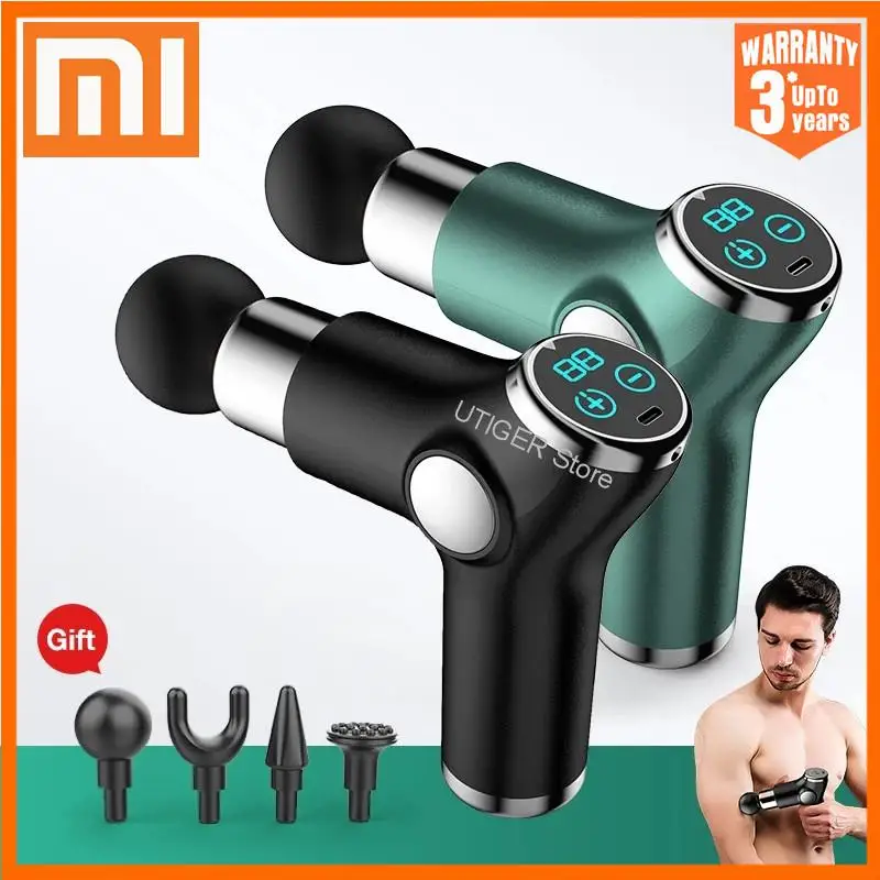 Xiaomi LCD Display Massage Gun Fitness Fascial Gun Professional Deep Muscle Massager Pain Relief Body Relaxation
Xiaomi LCD Display Massage Gun Fitness Fascial Gun Professional Deep Muscle Massager Pain Relief Body Relaxation