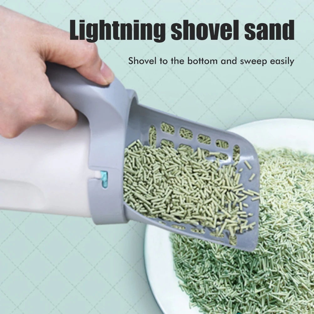 One-piece Cat Litter Shovel with Waste Container Cat Litter Scoop Detachable Pet Garbage Cleaning Tools
One-piece Cat Litter Shovel with Waste Container Cat Litter Scoop Detachable Pet Garbage Cleaning Tools