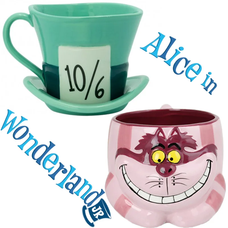 Disney Alice in Wonderland Cheshire Cat Action Figure Toys Cute Disney Mad Hatter Mug Cup Cheshire Cat Ceramic Mugs Kids Gifts
Disney Alice in Wonderland Cheshire Cat Action Figure Toys Cute Disney Mad Hatter Mug Cup Cheshire Cat Ceramic Mugs Kids Gifts
