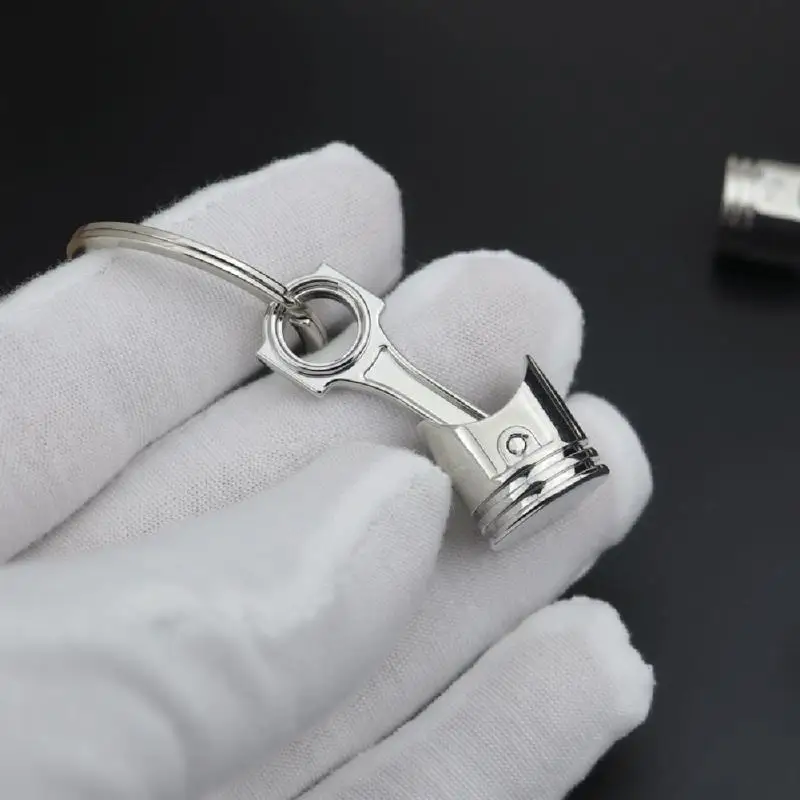Upgrade Zinc Alloy Engine Car Piston Keychain Silvery Piston Key Ring Chain Key Fob Wholesale Silver Color For Men Gift Trinket
Upgrade Zinc Alloy Engine Car Piston Keychain Silvery Piston Key Ring Chain Key Fob Wholesale Silver Color For Men Gift Trinket