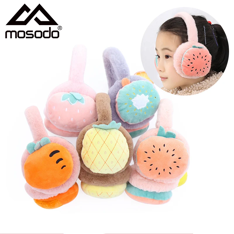 Mosodo Girls Earmuffs Beanie Winter Ear Warmer Cartoon Fruit Earlap Protector Headband Boys Plush Ear Cover 2021 New Fashion
Mosodo Girls Earmuffs Beanie Winter Ear Warmer Cartoon Fruit Earlap Protector Headband Boys Plush Ear Cover 2021 New Fashion