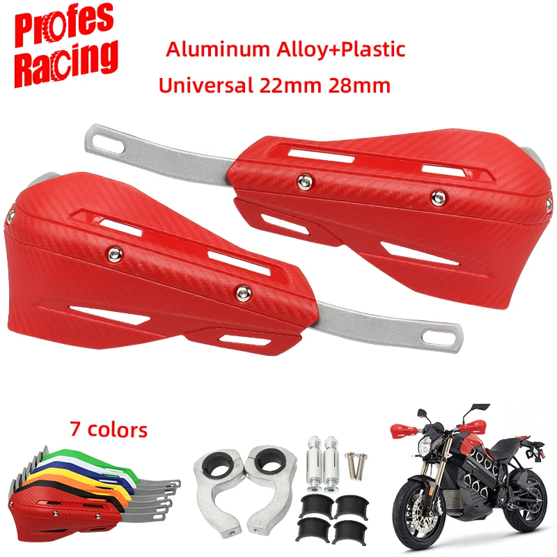 

Motorcycle Hand Guard Plastic+Aluminum Universal 22mm 28mm Handguard Protector Guard Cover Fit Dirt Bikes Enduro For Husqvarna