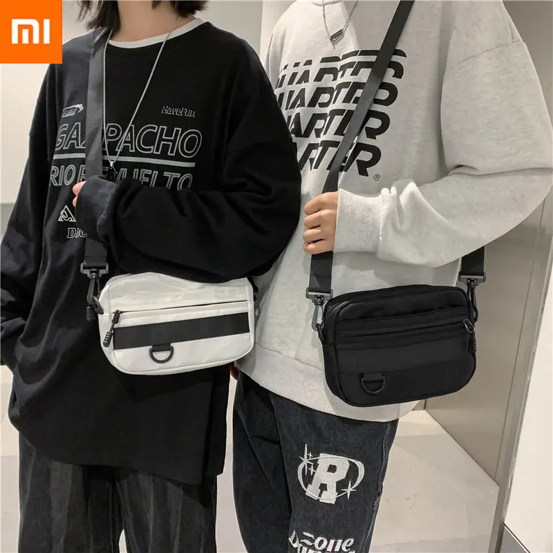 Xiaomi Casual Men Crossbody Bags New Fashion Solid Color Unisex Shoulder Bag High Quality Nylon Messenger Bag
Xiaomi Casual Men Crossbody Bags New Fashion Solid Color Unisex Shoulder Bag High Quality Nylon Messenger Bag