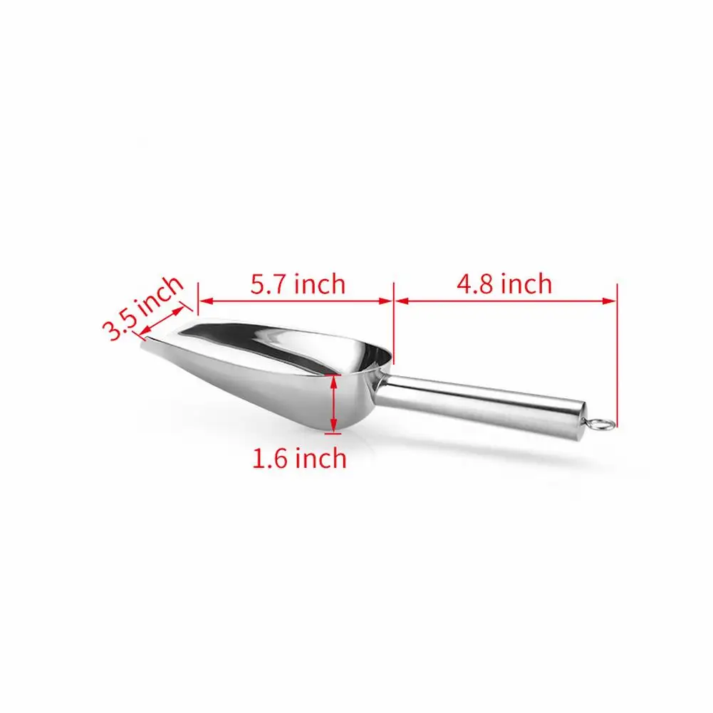 High Quality Ice Shovel Stainless Steel Scoops Nonslip Handle Refrigerator Tools Defrosting Shovel Hanging Hole
High Quality Ice Shovel Stainless Steel Scoops Nonslip Handle Refrigerator Tools Defrosting Shovel Hanging Hole