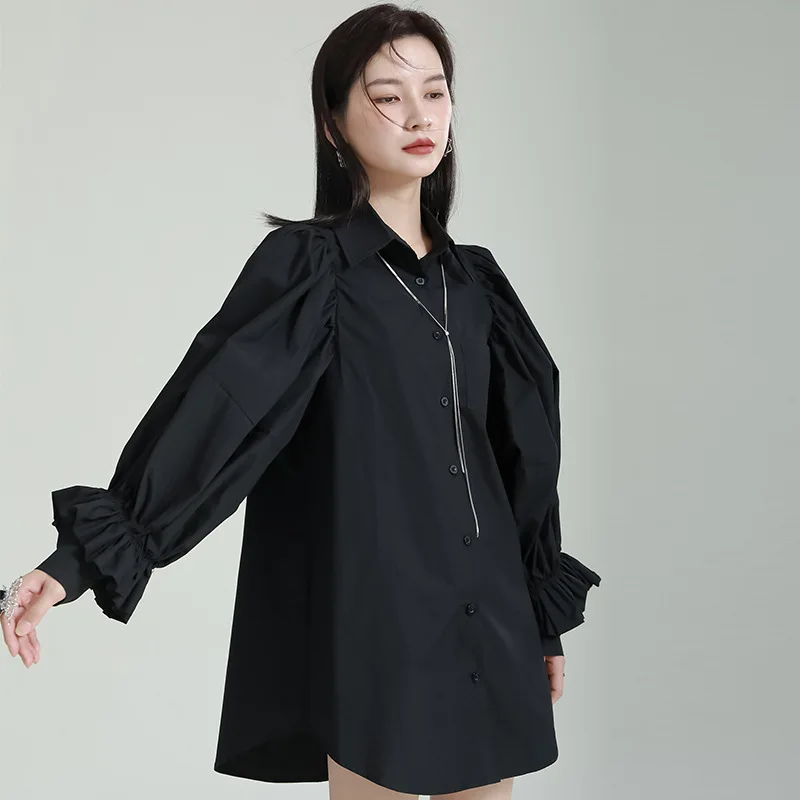 Zhongchuang Rizhen 2023 niche design sense balloon sleeve shirt woman heavy industry loose show slim long-sleeved shirt spring w
Zhongchuang Rizhen 2023 niche design sense balloon sleeve shirt woman heavy industry loose show slim long-sleeved shirt spring w