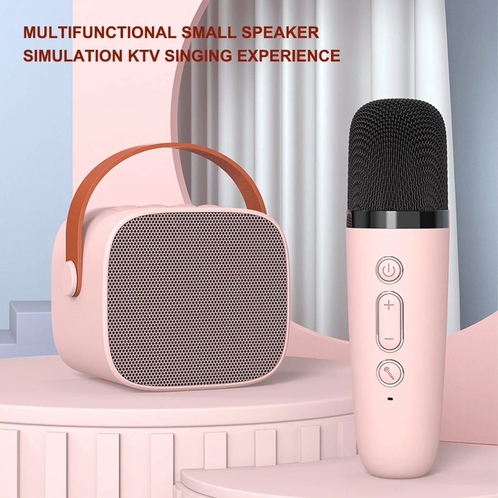 Karaoke All-in-one Microphone Speaker Portable Bluetooth Speaker with Wireless Microphone Subwoofer for Kids Adults Toys Gifts
Karaoke All-in-one Microphone Speaker Portable Bluetooth Speaker with Wireless Microphone Subwoofer for Kids Adults Toys Gifts