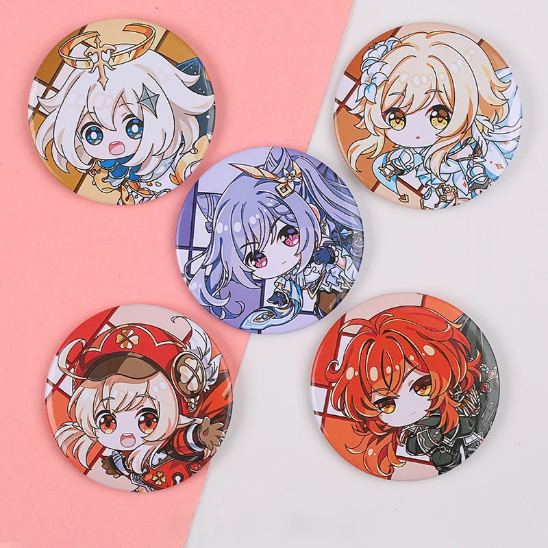 Game Genshin Impact Brooch Pins Paimon Klee Keqing Diluc Ragnvindr Lumine Badge Icon Collect Backpacks Bag Button Brooch Pins
Game Genshin Impact Brooch Pins Paimon Klee Keqing Diluc Ragnvindr Lumine Badge Icon Collect Backpacks Bag Button Brooch Pins