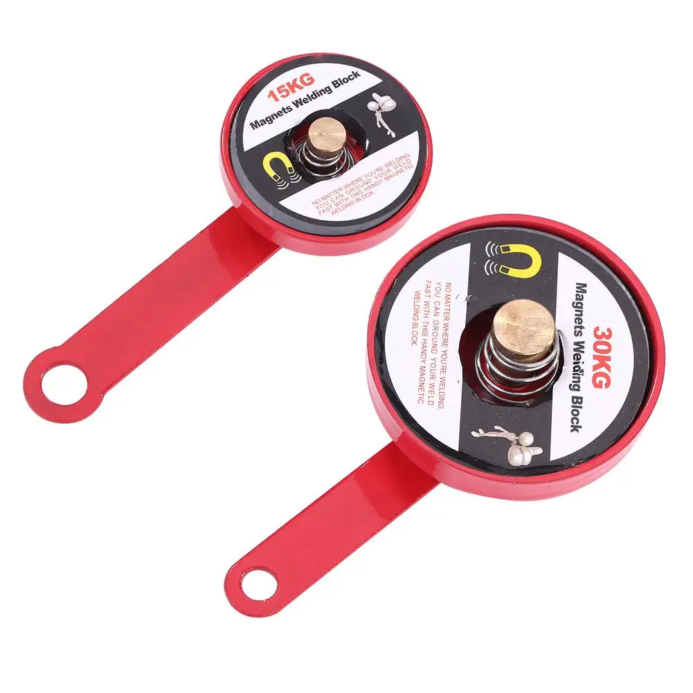 1PCS Magnetic Welding Grounding Device Ground Clamp Soldering Welding Locator Strong Magnetic Holder Tool Welder Locator
1PCS Magnetic Welding Grounding Device Ground Clamp Soldering Welding Locator Strong Magnetic Holder Tool Welder Locator