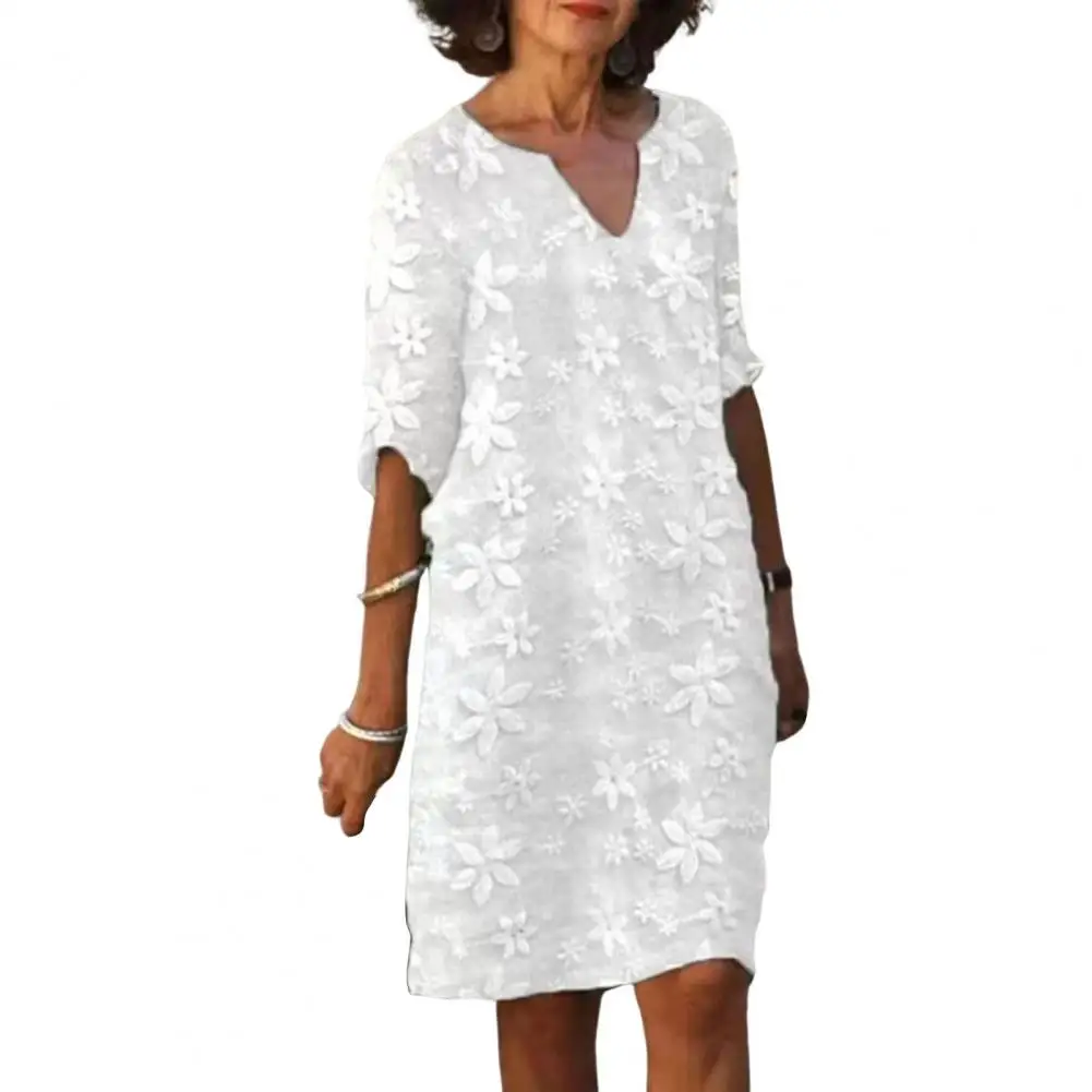 Popular Women Dress Breathable Female Beach Dress Half Sleeves Ladies Casual Loose Beach Dress Streetwear
Popular Women Dress Breathable Female Beach Dress Half Sleeves Ladies Casual Loose Beach Dress Streetwear