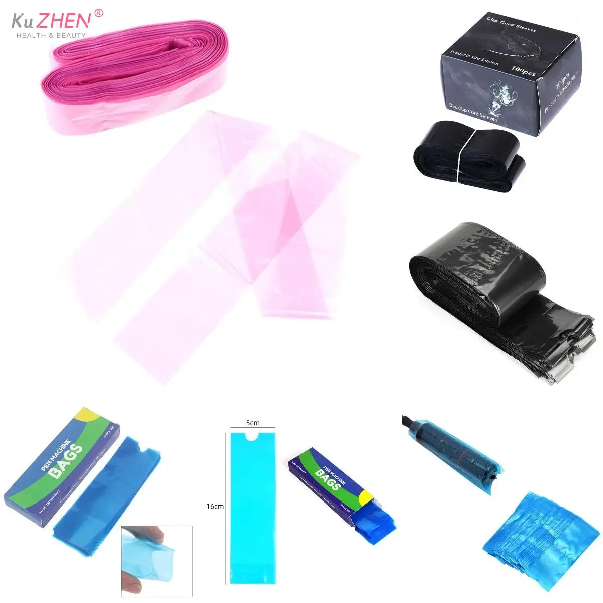 1bag Pink Disposable Tattoo Clip Cord Sleeves Cover Bags Tattoo Machine Tattoo Accessory Medicals tatuajes Plastic Avoid Allergy
1bag Pink Disposable Tattoo Clip Cord Sleeves Cover Bags Tattoo Machine Tattoo Accessory Medicals tatuajes Plastic Avoid Allergy