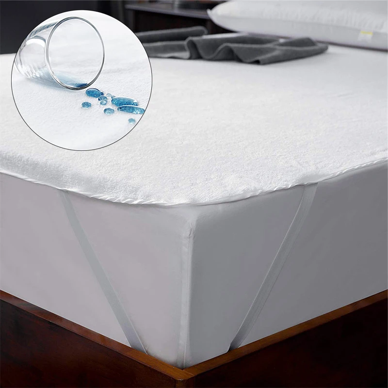 90x200cm Single Bed Mattress Cover Waterproof Breathable Mattress Protector Non-slip Anti Mite Bed Sheet with Elastic Bands
90x200cm Single Bed Mattress Cover Waterproof Breathable Mattress Protector Non-slip Anti Mite Bed Sheet with Elastic Bands