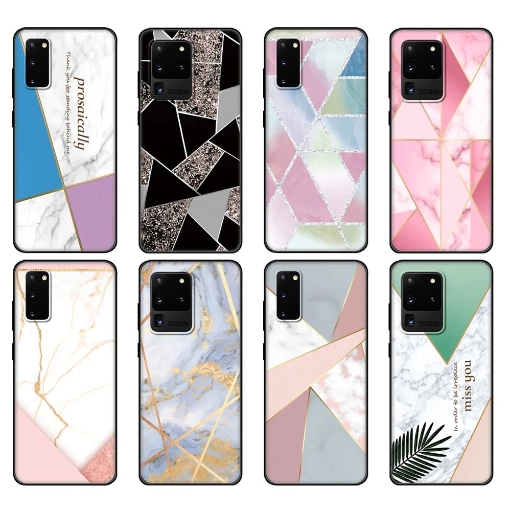 Black tpu Case For Samsung galaxy S20 /S20 PLUS/S20 ultra/S20+ /S20FE back cover Matte Marble
Black tpu Case For Samsung galaxy S20 /S20 PLUS/S20 ultra/S20+ /S20FE back cover Matte Marble