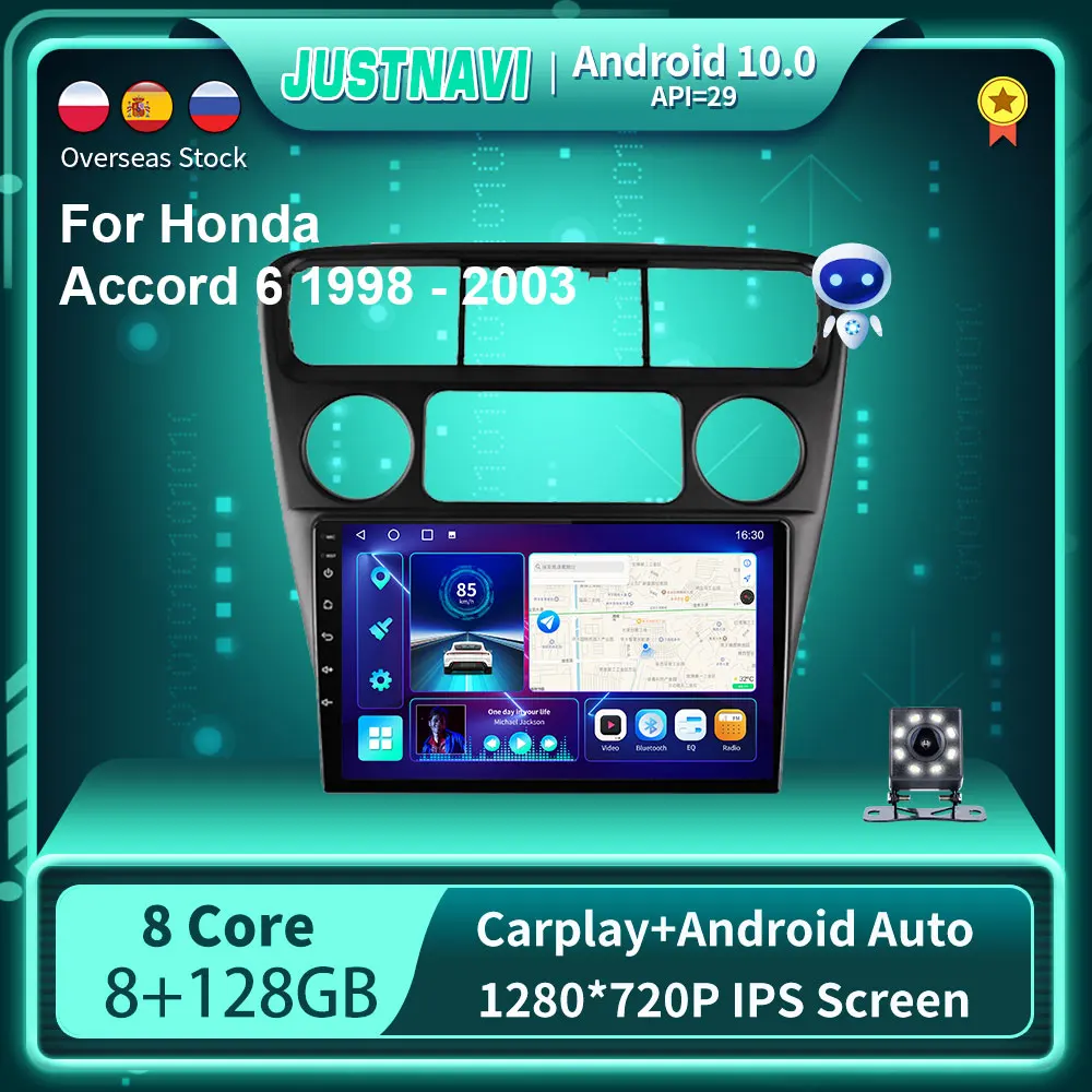 Android 10.0 8G 128G Car Radio GPS Navigation For Honda Accord 6 1998 - 2003 Auto Stereo Multimedia DVD Player Head Unit HD Auto
Android 10.0 8G 128G Car Radio GPS Navigation For Honda Accord 6 1998 - 2003 Auto Stereo Multimedia DVD Player Head Unit HD Auto