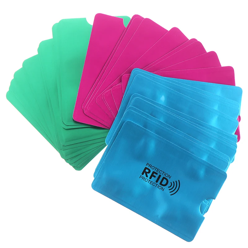 10PCS Anti Theft For RFID Credit Card Protector Blocking Cardholder Sleeve Skin Case Covers Protection Bank Card Case Protection
10PCS Anti Theft For RFID Credit Card Protector Blocking Cardholder Sleeve Skin Case Covers Protection Bank Card Case Protection