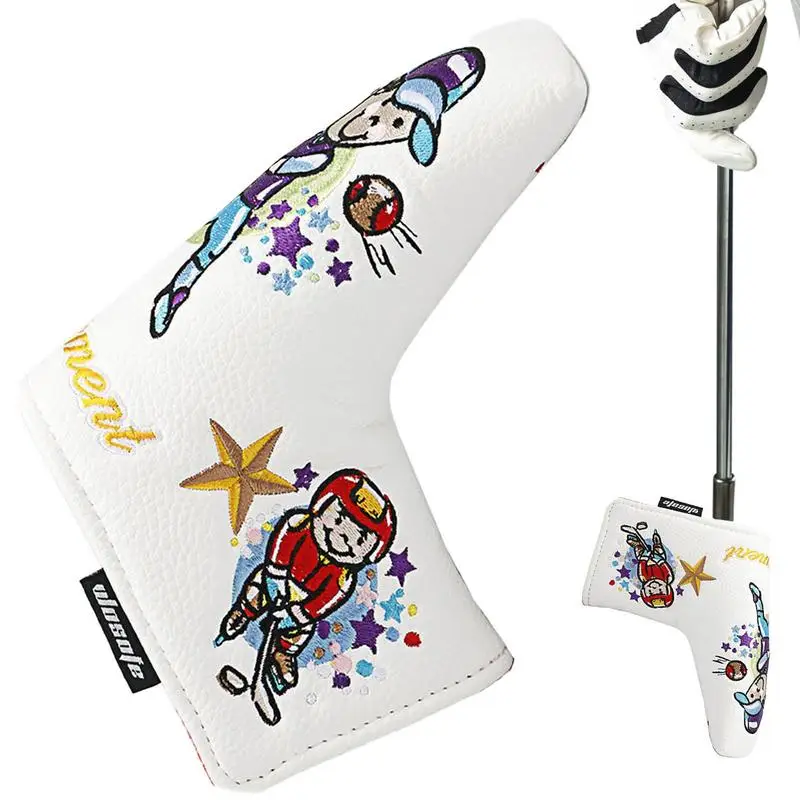 Funny Golf Head Covers PU Leather Baseball Boy Golf Putter Headcover Putter Blade Protective Accessories For Men Women Portable
Funny Golf Head Covers PU Leather Baseball Boy Golf Putter Headcover Putter Blade Protective Accessories For Men Women Portable