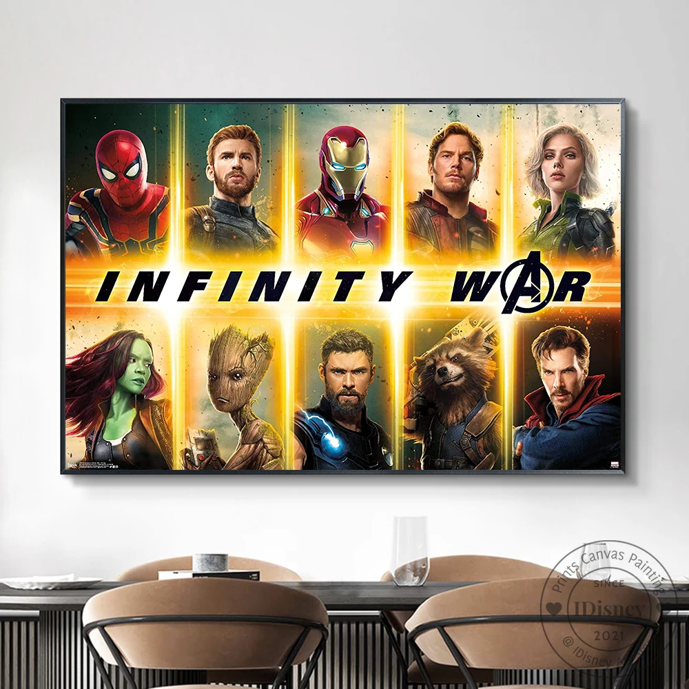 Marvel Avengers Infinity War Group Wall Poster Superheros Print Canvas Paintings Wall Art Picture Fans Gift Room Home Decoration
Marvel Avengers Infinity War Group Wall Poster Superheros Print Canvas Paintings Wall Art Picture Fans Gift Room Home Decoration