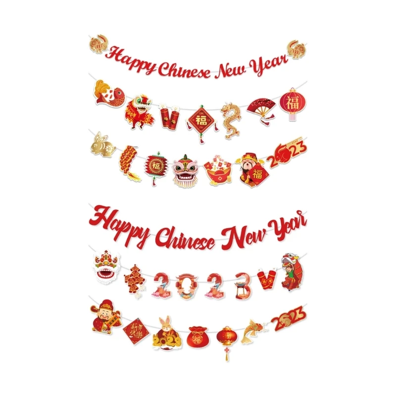 831B HAPPY CHINESE NEW YEAR Wall Hanging Decorations 2023 Spring Festival Party Supplies Home Ornament Festive Decor
831B HAPPY CHINESE NEW YEAR Wall Hanging Decorations 2023 Spring Festival Party Supplies Home Ornament Festive Decor