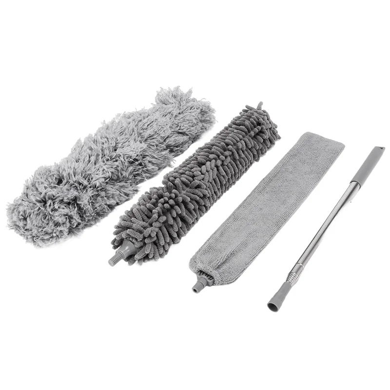 Extendable Feather Duster Kit, Duster Cleaning with Extension Pole Microfiber Crevice Duster Hand Duster for Cleaning
Extendable Feather Duster Kit, Duster Cleaning with Extension Pole Microfiber Crevice Duster Hand Duster for Cleaning