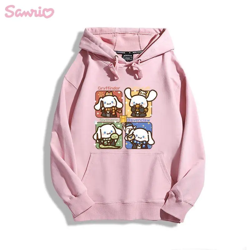 Sanrio Kawaii Cinnamoroll Harry Potter Sweatshirt Cartoon Anime Loose Hooded Sweater Fall Winter Girls Warm Tops Gift Toys
Sanrio Kawaii Cinnamoroll Harry Potter Sweatshirt Cartoon Anime Loose Hooded Sweater Fall Winter Girls Warm Tops Gift Toys