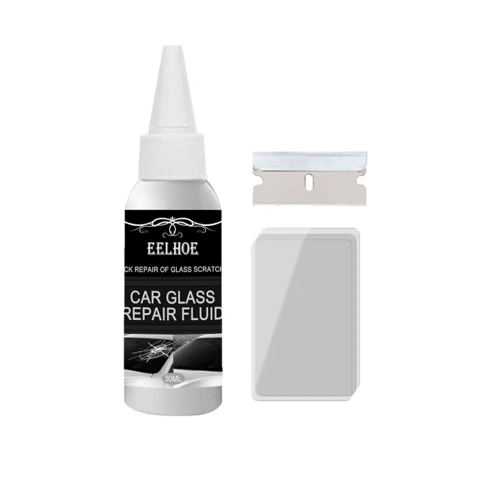 1x Durable 30ml Car Windshield Crack Repair Fluid With Tool Quick Glass Scratch Crack Repair Easy Installation Cleaning Kit
1x Durable 30ml Car Windshield Crack Repair Fluid With Tool Quick Glass Scratch Crack Repair Easy Installation Cleaning Kit
