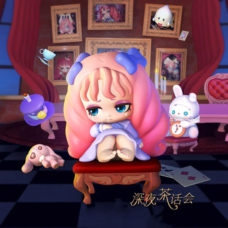 52 игрушки Lilith поздний ночной чай вечерние серии глухая коробка Caja Ciega Милая кавайная модель девушка подарок Сюрприз Тайна Коробка
52 игрушки Lilith поздний ночной чай вечерние серии глухая коробка Caja Ciega Милая кавайная модель девушка подарок Сюрприз Тайна Коробка