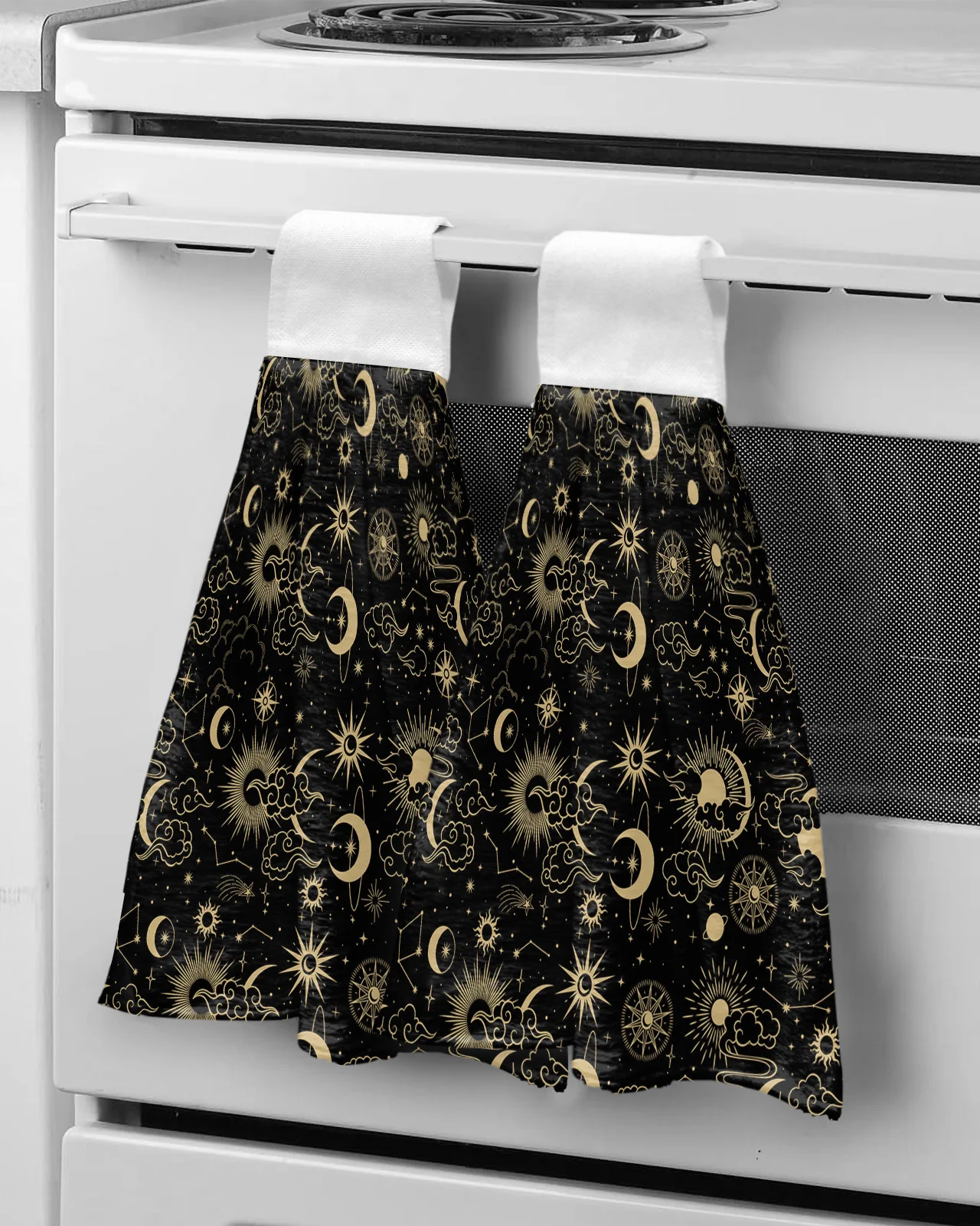 Galactic Constellations Moon Sun Planet Hand Towels Kitchen Bathroom Hanging Cloth Quick Dry Soft Absorbent Microfiber Towels
Galactic Constellations Moon Sun Planet Hand Towels Kitchen Bathroom Hanging Cloth Quick Dry Soft Absorbent Microfiber Towels