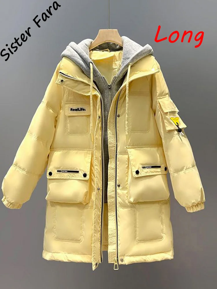Sister Fara Winter Women's Long Cotton Coats Windproof Clothes Women's Jacket Winter Women Hooded Waterproof Parkas Jacket Coat
Sister Fara Winter Women's Long Cotton Coats Windproof Clothes Women's Jacket Winter Women Hooded Waterproof Parkas Jacket Coat