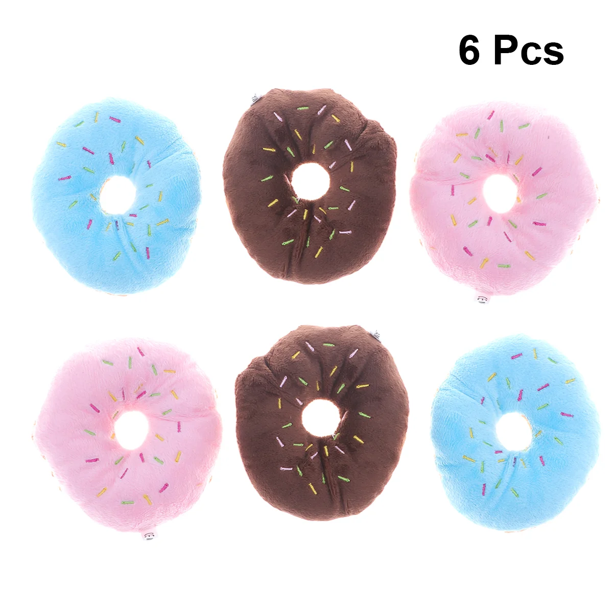 Dogpet Puppy Chew Teething Interactive Chewing Squeaky Plush Donut Cat Teeth Training Catnip Squeaker Cleaning Biting Doughnut
Dogpet Puppy Chew Teething Interactive Chewing Squeaky Plush Donut Cat Teeth Training Catnip Squeaker Cleaning Biting Doughnut