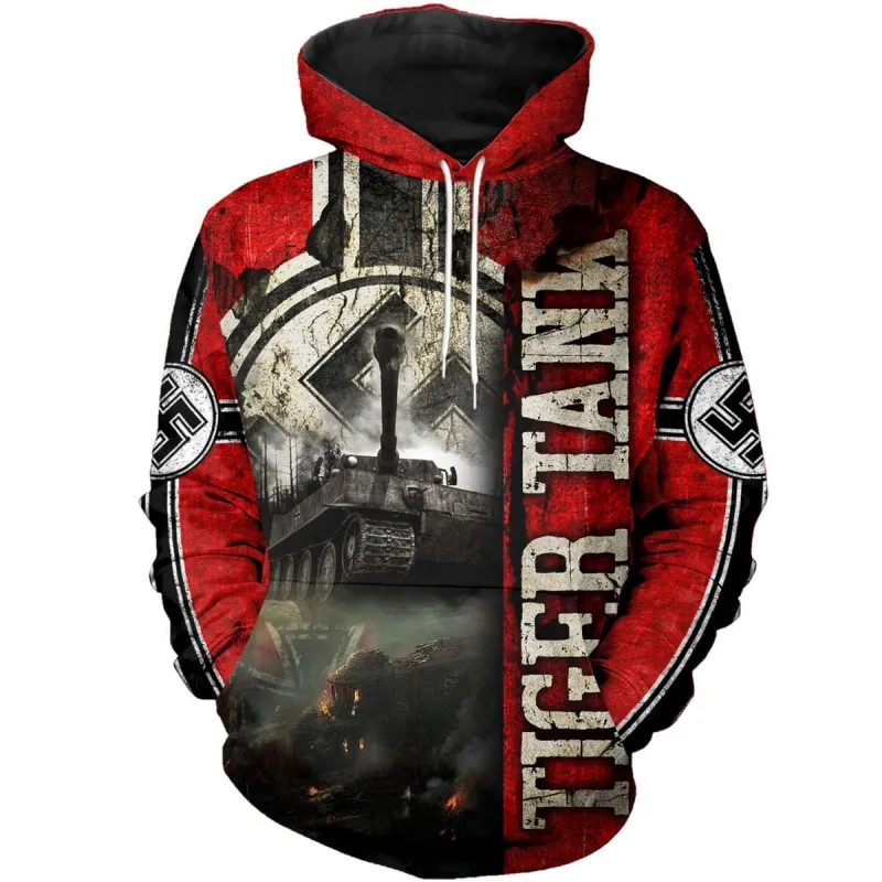 Fashion Tiger Tank 3D Print Hoodie Casual Street Element Zipper Hoodie Autumn Winter Long Sleeve Sweatshirt
Fashion Tiger Tank 3D Print Hoodie Casual Street Element Zipper Hoodie Autumn Winter Long Sleeve Sweatshirt