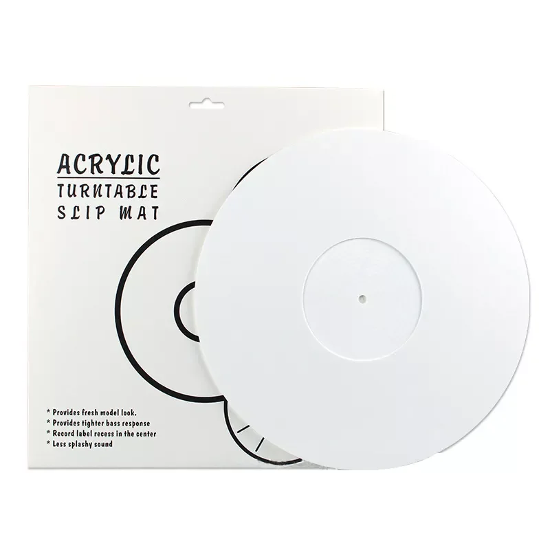 12 Inch 3MM Acrylic Record Pad Anti-static LP Vinyl Mat Slipmat for Turntable Phonograph Accessories
12 Inch 3MM Acrylic Record Pad Anti-static LP Vinyl Mat Slipmat for Turntable Phonograph Accessories