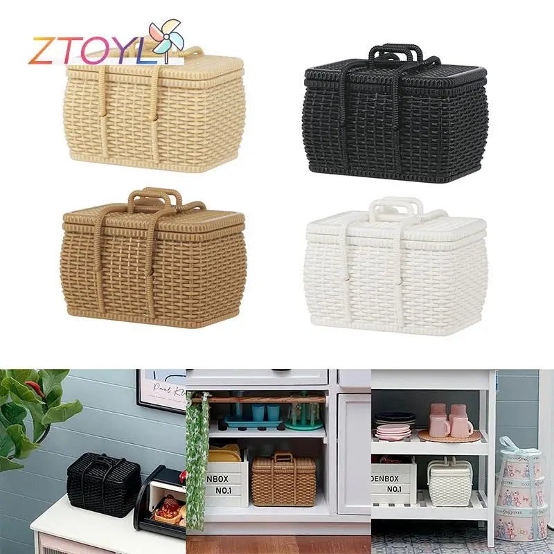 1:12 Dollhouse Miniature Woven Basket Food Storage Picnic Basket Model Home Decor Toy Doll House Accessories
1:12 Dollhouse Miniature Woven Basket Food Storage Picnic Basket Model Home Decor Toy Doll House Accessories