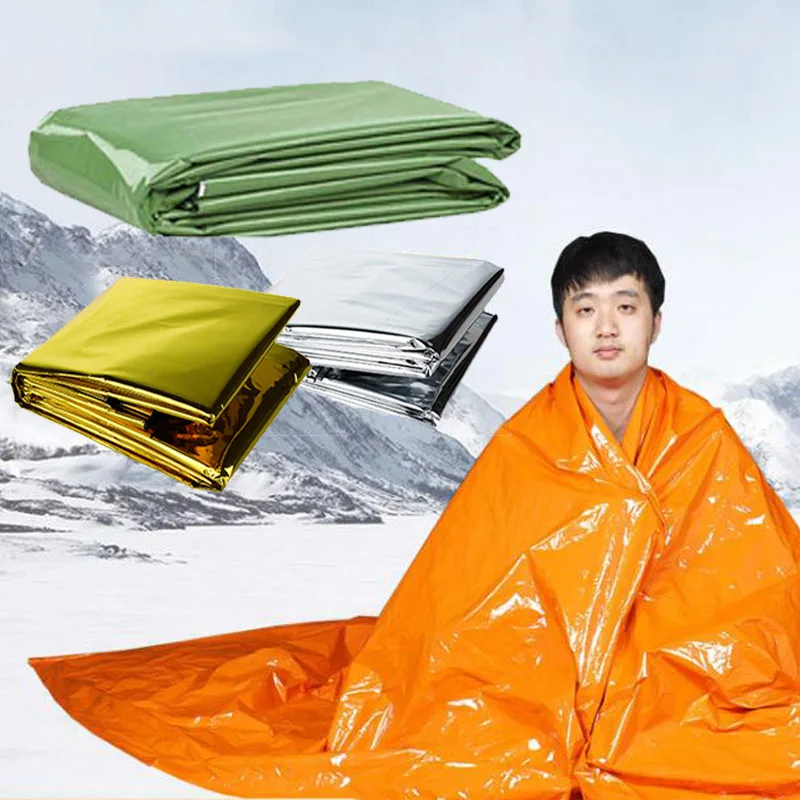 Folding Emergency Blanket 210cm*130cm First Aid Survival Kit Rescue Shelter Outdoor Camping Keep Warm Blankets Waterproof Mat
Folding Emergency Blanket 210cm*130cm First Aid Survival Kit Rescue Shelter Outdoor Camping Keep Warm Blankets Waterproof Mat