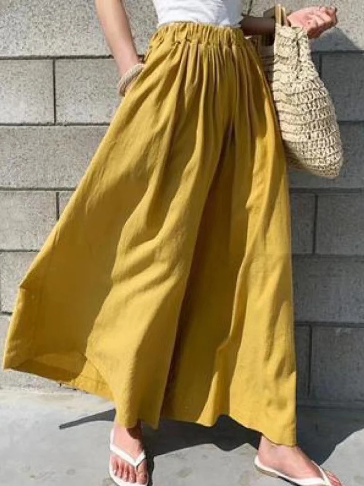 Female Spring New High Waist Loose Trousers Casual Pleated Solid Office Women Pants Lady Summer Chic Harajuku Loose Sweatpants
Female Spring New High Waist Loose Trousers Casual Pleated Solid Office Women Pants Lady Summer Chic Harajuku Loose Sweatpants