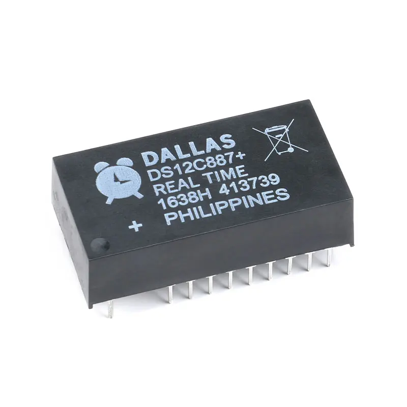 10PCS/Pack New Original in-line DS12C887+ EEDIP-24 clock/calendar I2C interface real-time clock chip
10PCS/Pack New Original in-line DS12C887+ EEDIP-24 clock/calendar I2C interface real-time clock chip