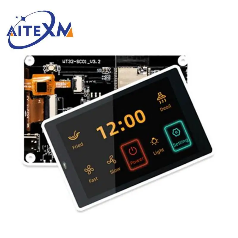 1PCS ESP32 Development Board - WT32-SC01 With 3.5 inch 320X480 Capacitive Multi-Touch LCD Screen Built-In Bluetooth Wifi
1PCS ESP32 Development Board - WT32-SC01 With 3.5 inch 320X480 Capacitive Multi-Touch LCD Screen Built-In Bluetooth Wifi