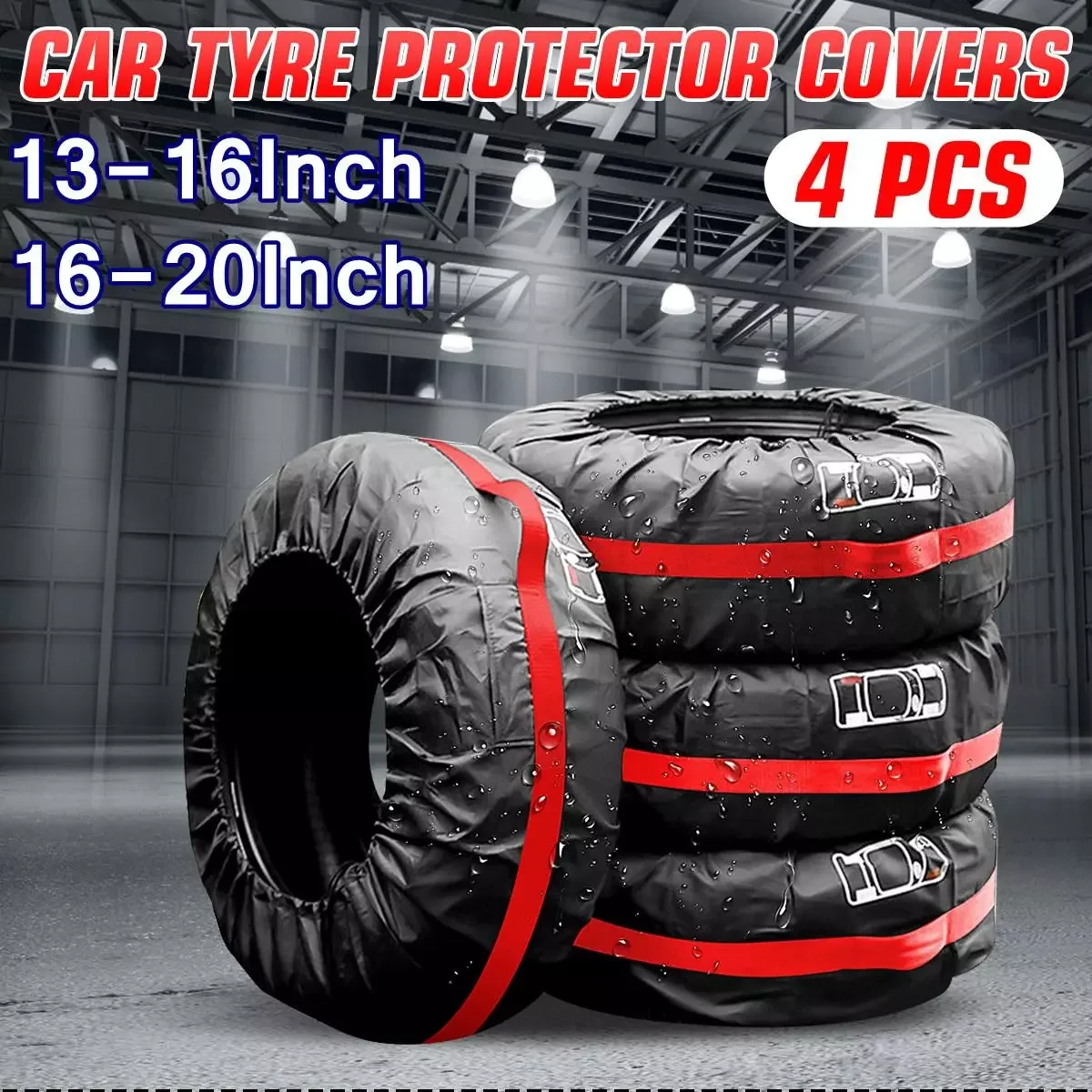 4pcs Universal Car Spare Tire Covers Case Tires Storage Bags Auto Wheel Tires Storage Bags Vehicle Tyre Waterproof Polyester Bag
4pcs Universal Car Spare Tire Covers Case Tires Storage Bags Auto Wheel Tires Storage Bags Vehicle Tyre Waterproof Polyester Bag