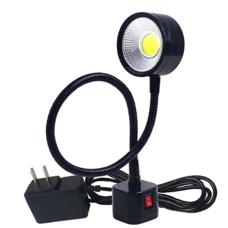LED Work Light Magnetic Base Flexible Gooseneck Lamp 220V 5W for Lathe Milling Drill Press Industrial Lighting Eu Plug
LED Work Light Magnetic Base Flexible Gooseneck Lamp 220V 5W for Lathe Milling Drill Press Industrial Lighting Eu Plug