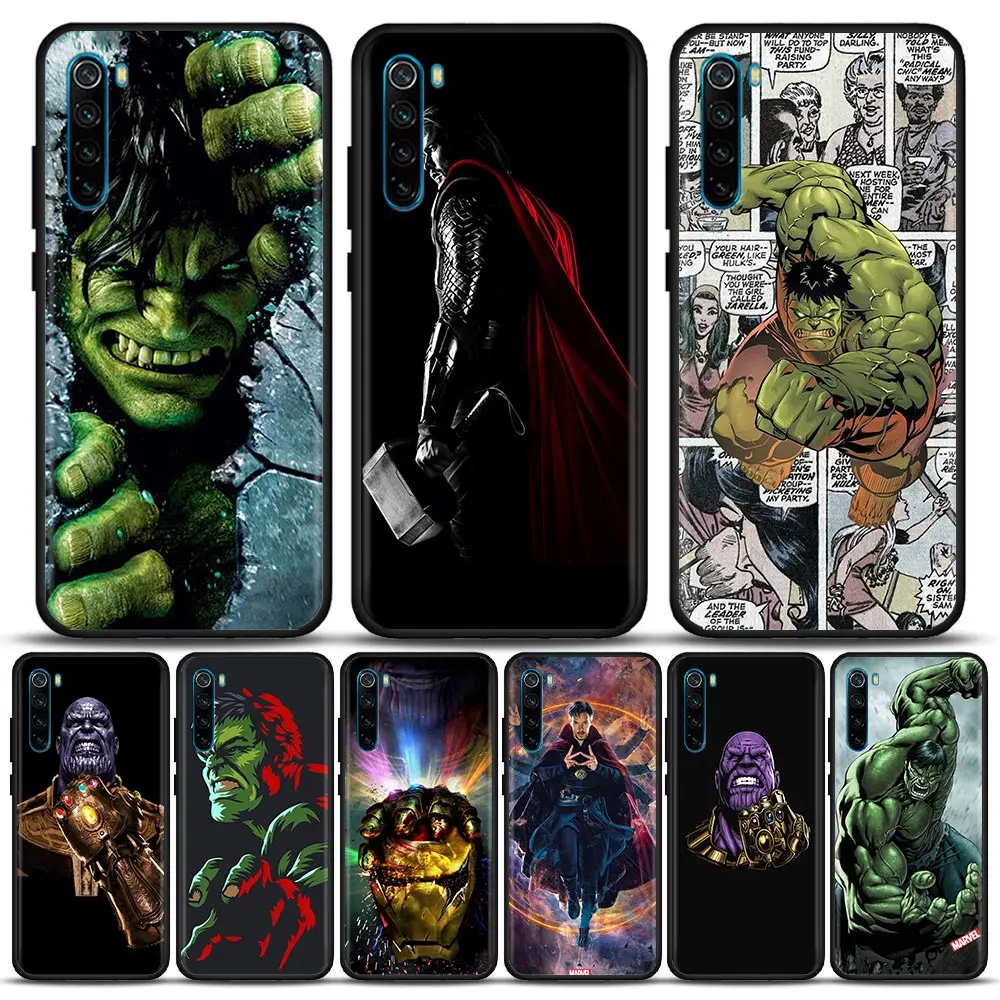 Marvel Phone Case for Redmi 6 6A 7 7A Note 7 8 8A 8T 9 9S Pro 4G 9T Case Soft Silicone Cover Hulk comics Thor Thanos Marvel
Marvel Phone Case for Redmi 6 6A 7 7A Note 7 8 8A 8T 9 9S Pro 4G 9T Case Soft Silicone Cover Hulk comics Thor Thanos Marvel