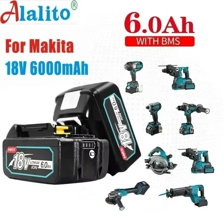 2023 Upgraded 18V Makita BL1860 BL1850B BL1850 BL1840 BL1830 BL1820 BL1815 LXT-400 Replacement Lithium Battery
2023 Upgraded 18V Makita BL1860 BL1850B BL1850 BL1840 BL1830 BL1820 BL1815 LXT-400 Replacement Lithium Battery