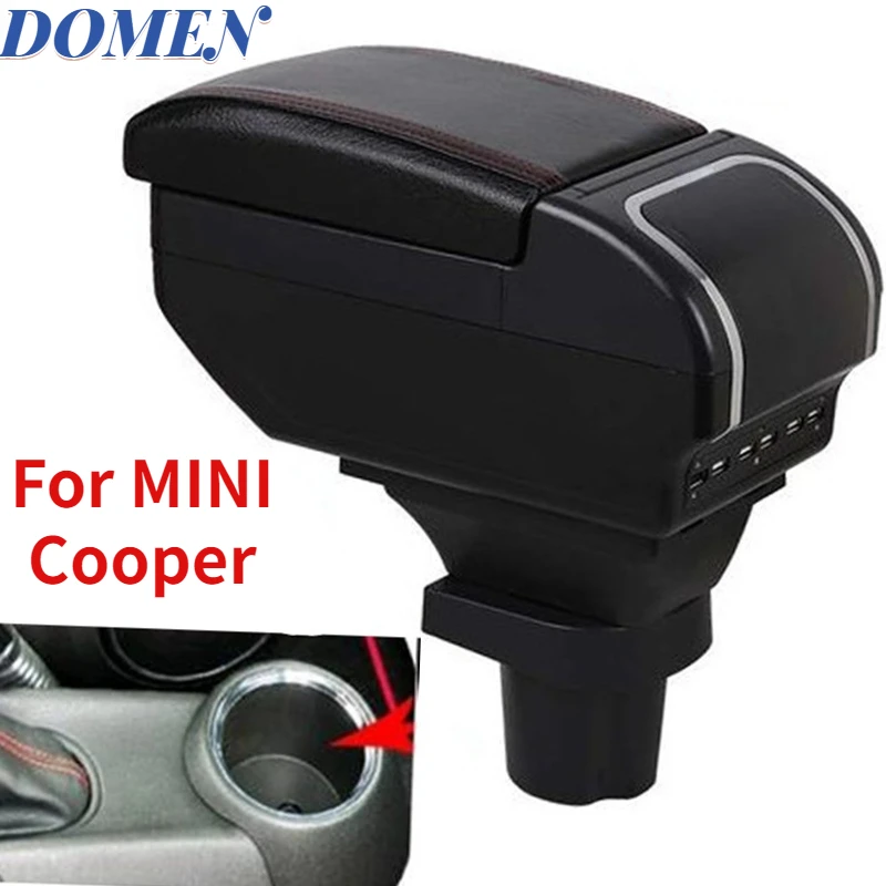 For MINI Cooper R50 R52 R53 R56 R57 R58 F55 F56 F57 Countryman R60 F60 Central Armrest Storage Box Modification Accessories
For MINI Cooper R50 R52 R53 R56 R57 R58 F55 F56 F57 Countryman R60 F60 Central Armrest Storage Box Modification Accessories