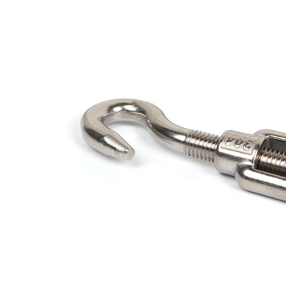 M6 Screw Buckle M6 Turn Buckle Eye Wire Tensioner Practical Replacement Spare Parts 304 Stainless Steel Brand New
M6 Screw Buckle M6 Turn Buckle Eye Wire Tensioner Practical Replacement Spare Parts 304 Stainless Steel Brand New