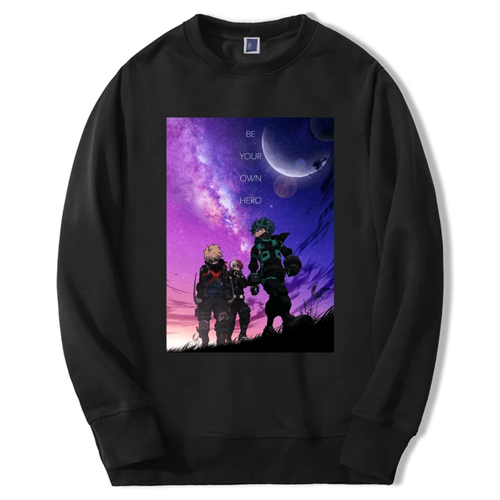 My Hero Academia Sweatshirts Hoodie For Men Anime Bakugou Graphic Sudaderas Casual Harajuku Round Neck Sportswear Men Clothing
My Hero Academia Sweatshirts Hoodie For Men Anime Bakugou Graphic Sudaderas Casual Harajuku Round Neck Sportswear Men Clothing