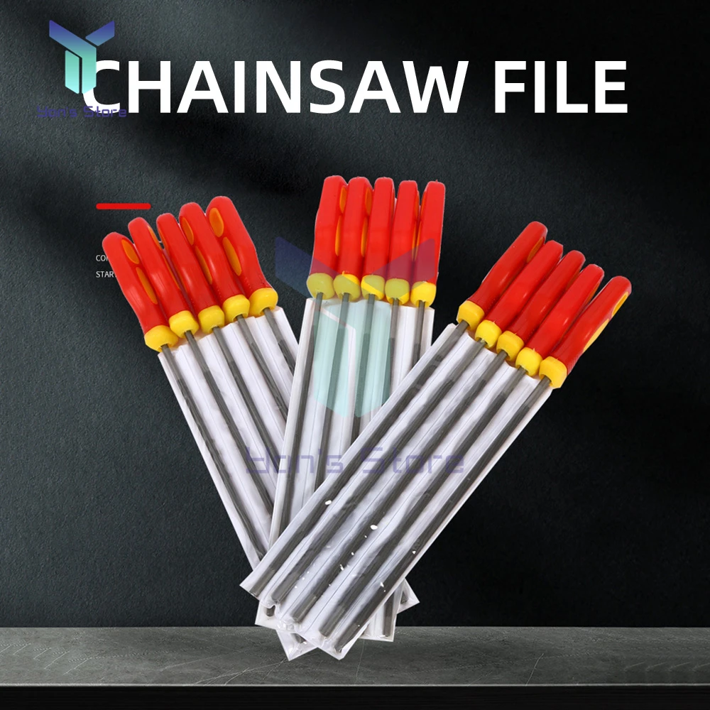 5Pcs/set Round High Carbon Steel Sharpening Chainsaw Saw Chain Files Sharpener for Woodworking Chainsaw File 4.0/4.8/5.5mm
5Pcs/set Round High Carbon Steel Sharpening Chainsaw Saw Chain Files Sharpener for Woodworking Chainsaw File 4.0/4.8/5.5mm