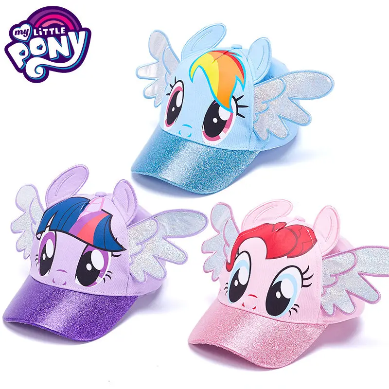 New My Little Pony children's peaked hat wings hat girl sunshade sunscreen baseball cap baby spring and autumn thin section
New My Little Pony children's peaked hat wings hat girl sunshade sunscreen baseball cap baby spring and autumn thin section
